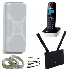 Комплект Huawei B315 + радиотелефон + антенна