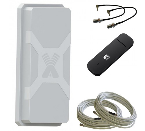 Комплект Nitsa 5F MIMO + USB модем Huawei e3372 Комплект Nitsa 5F MIMO + USB модем Huawei e3372