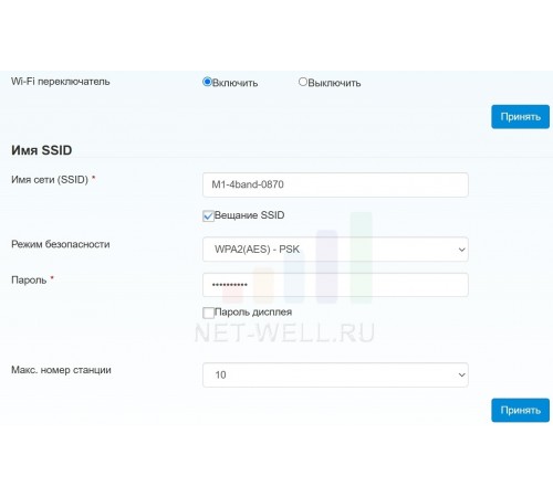 4BAND M1 3G, 4G модем с Wi-Fi.