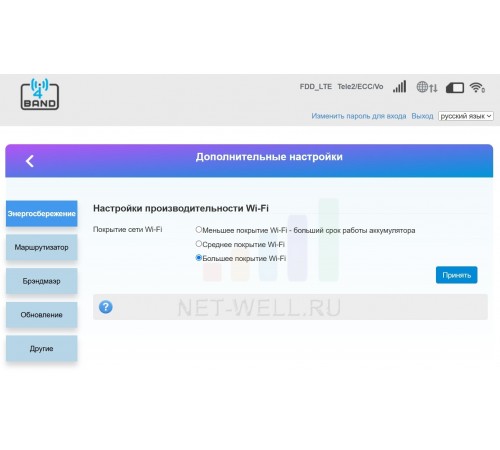 4BAND M1 3G, 4G модем с Wi-Fi.