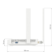 3G/ 4G WiFi роутер Keenetic hero 4G+ KN-2311