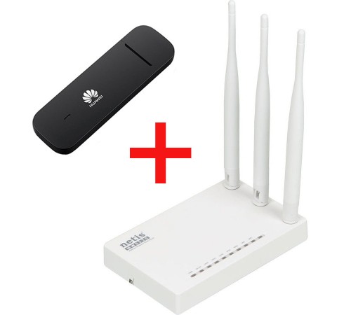 Комплект модем + роутер Netis 5230