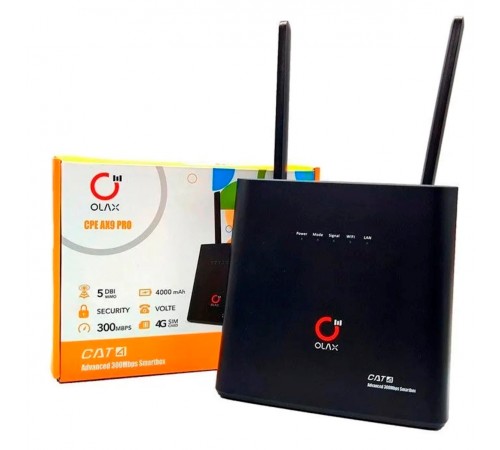 4G Wi-Fi роутер Olax ax9 pro с аккумулятором. 4G Wi-Fi роутер Olax ax9 pro с аккумулятором.