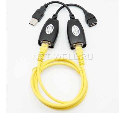 USB удлинитель по витой паре Rexant (8p8c) USB удлинитель по витой паре Rexant (8p8c)