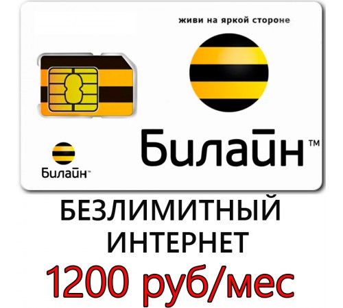 Сим безлимитный Билайн 1200 руб/мес. Сим безлимитный Билайн 1200 руб/мес.