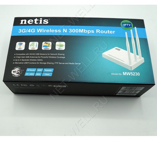 Wi-Fi роутер NETIS MW5230