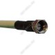 Кабельная сборка F(male)-F(male) Rexant SAT 703B 5 метров.