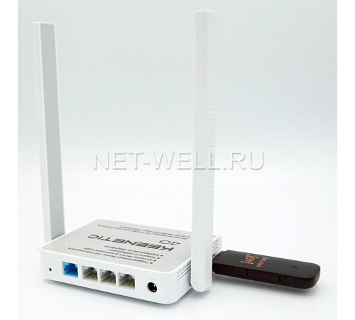 Комплект модем + роутер Keenetic 4G