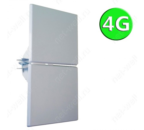 4G MIMO антенна 2x14 dB
