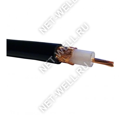 Кабельная сборка 50 Ом F(male)-F(male) Rexant RG-213 5 м Кабельная сборка 50 Ом F(male)-F(male) Rexant RG-213 5 м