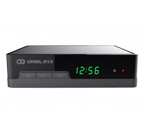 DVB-T2 приставка (ресивер) Oriel 213 DVB-T2 приставка (ресивер) Oriel 213