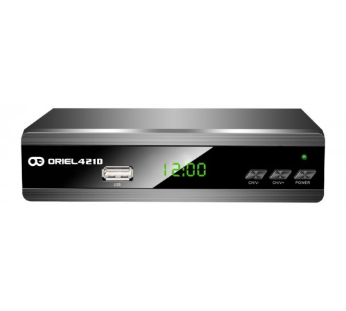 DVB-T2 приставка (ресивер) Oriel 421UD DVB-T2 приставка (ресивер) Oriel 421UD