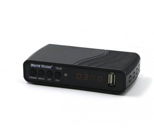 DVB-T2 приставка (ресивер) World Vision t62d