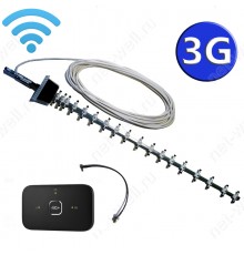 3G комплект 21 dBi с мобильным Wi-Fi роутером