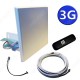 3G комплект 14 dB (3G антенна, кабели и 3G/ 4G модем).