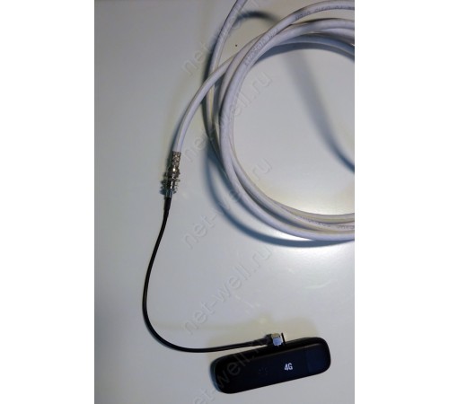 Комплект 4G 18 dB (4G антенна, кабели, 4G модем)