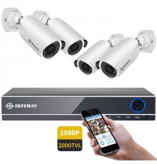 Комплект видеонаблюдения Defeway AHDх4-1080p